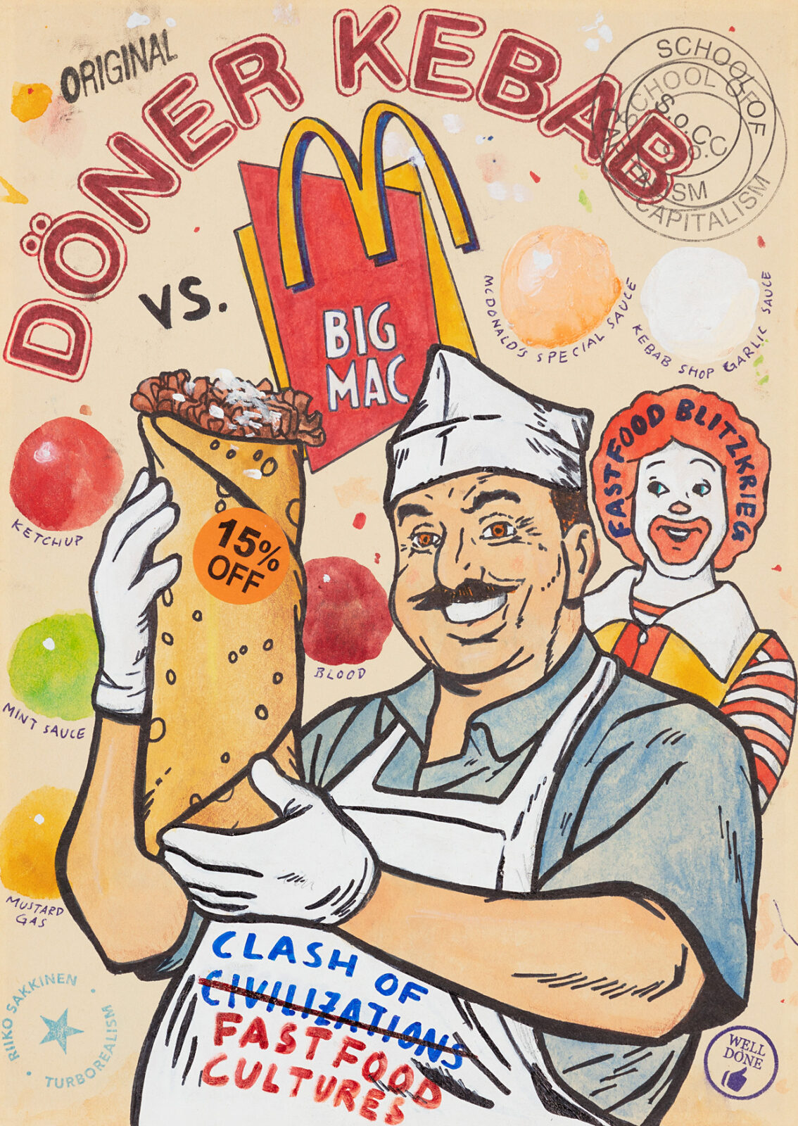 Döner Kebab Vs. BigMac - Riiko Sakkinen
