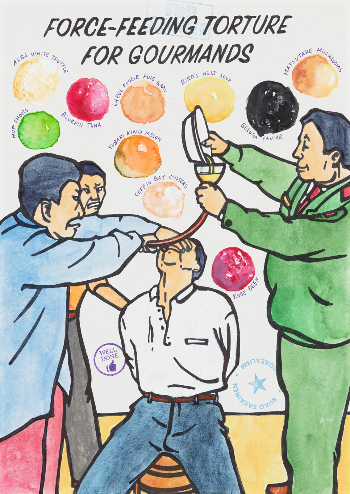 Force-feeding Torture for Gourmands - Riiko Sakkinen